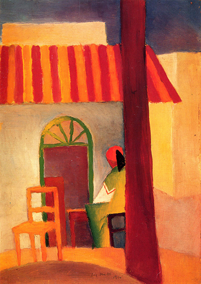 Turkish Cafe I August Macke